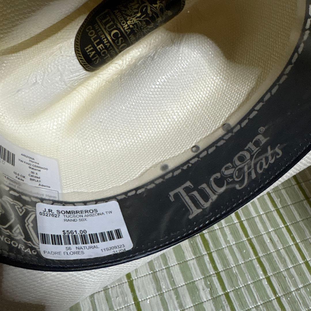 Tucson Hats カウボーイ　ハット　帽子　ウエスタン　ストローハット