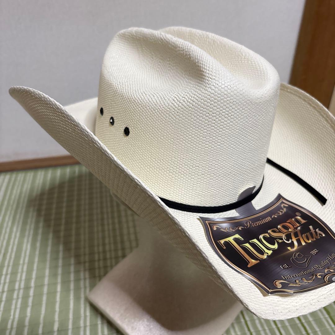 Tucson Hats カウボーイ　ハット　帽子　ウエスタン　ストローハット