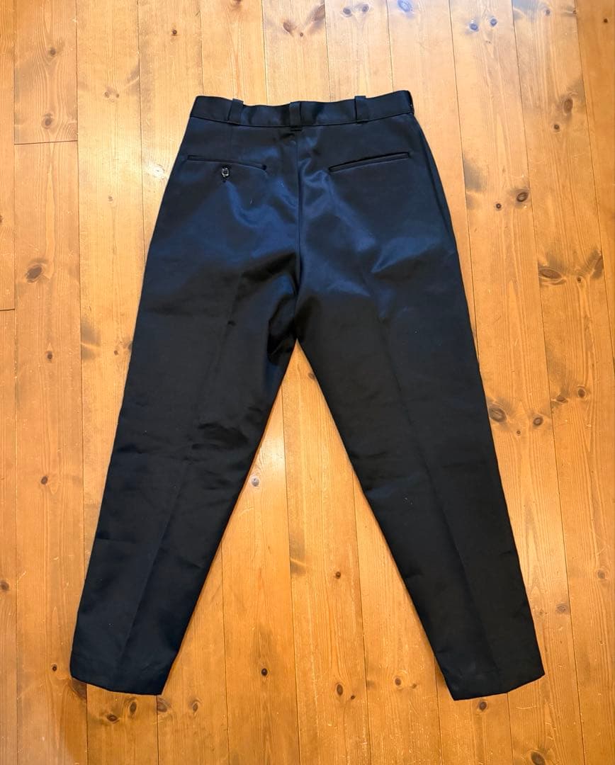 新品未使用 MARKAWAER 1TUCK PEGTOP CHINO ブラック