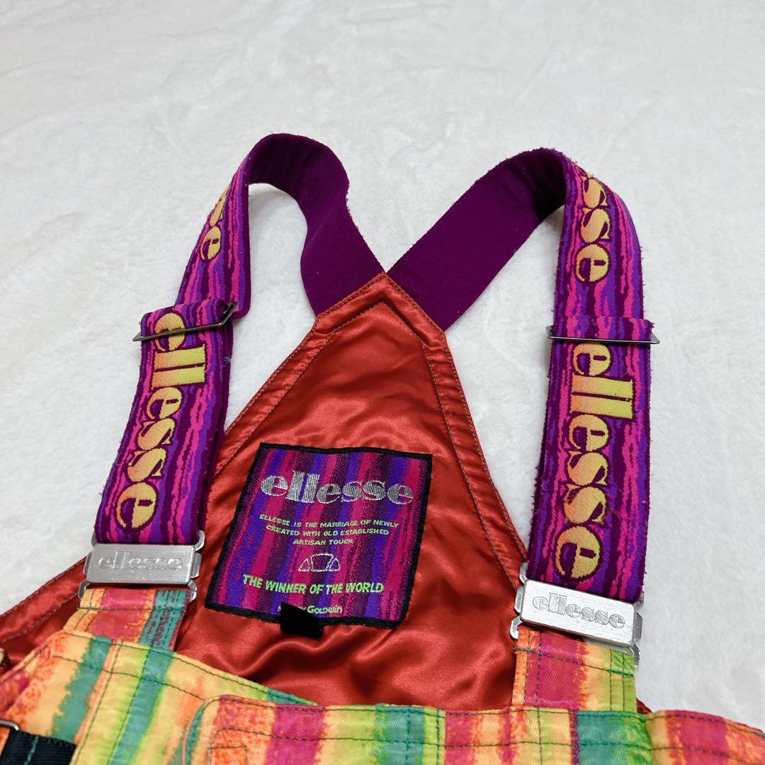 【美品】ellesse エレッセ 90s スキーウェア 上下セット ヴィンテージ