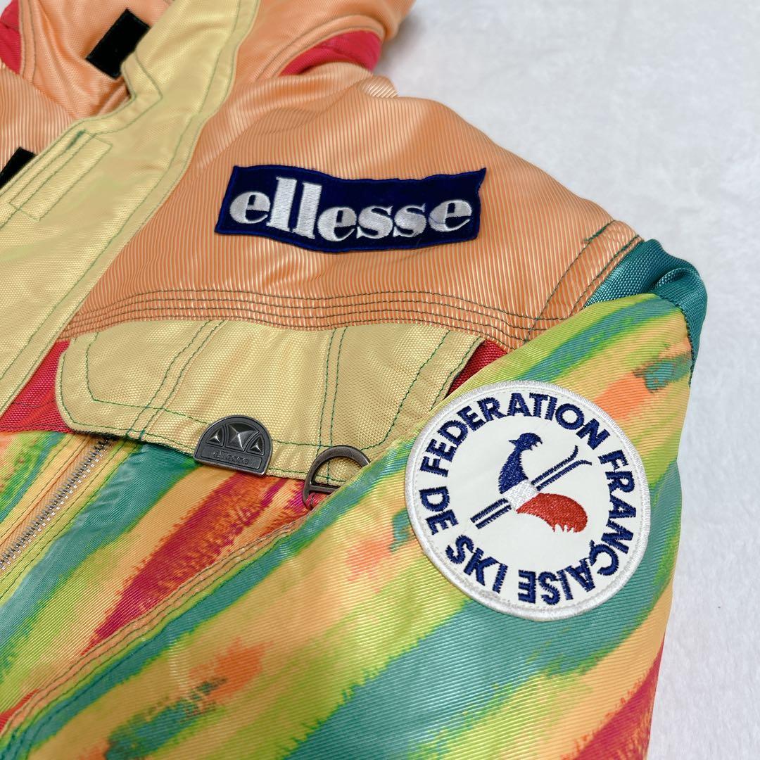 【美品】ellesse エレッセ 90s スキーウェア 上下セット ヴィンテージ