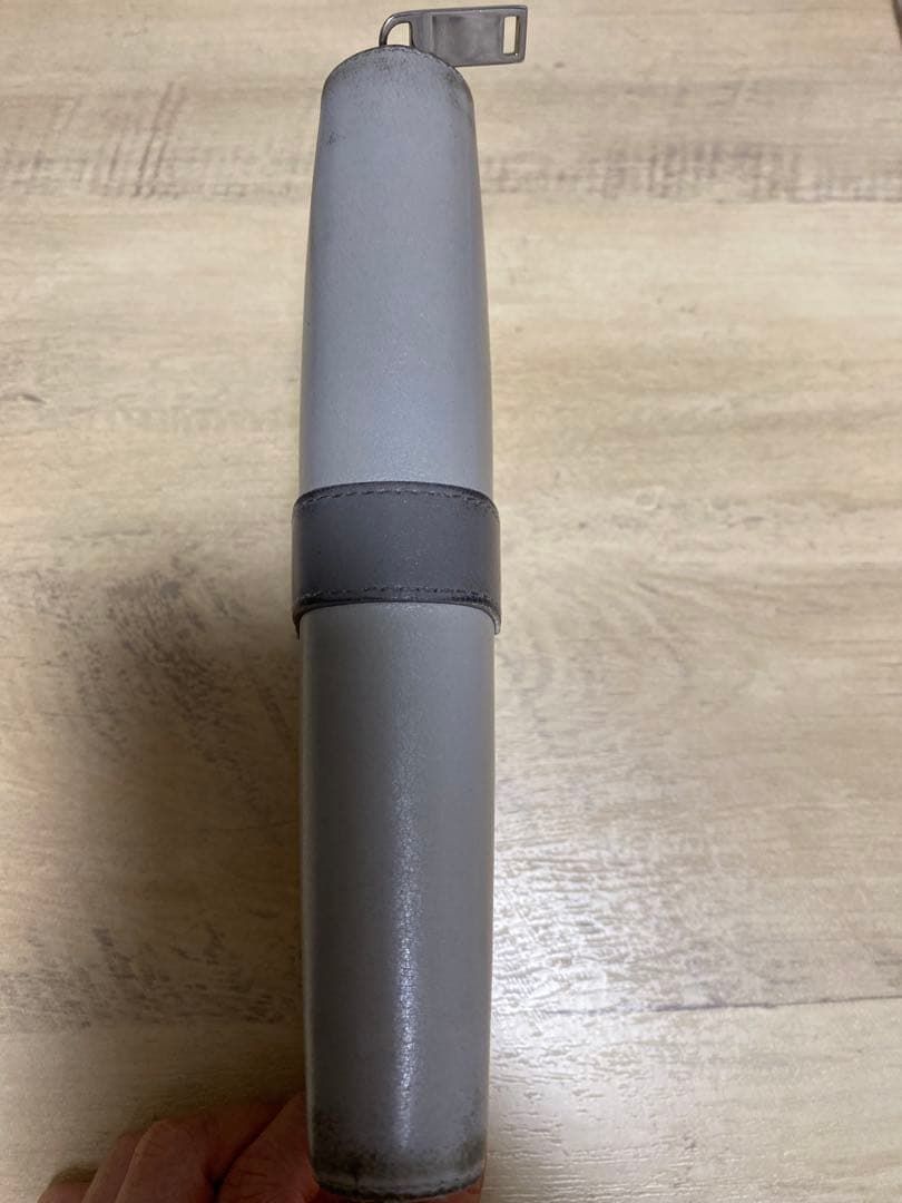 SAINT LAURENT グレー 長財布 YSLロゴ