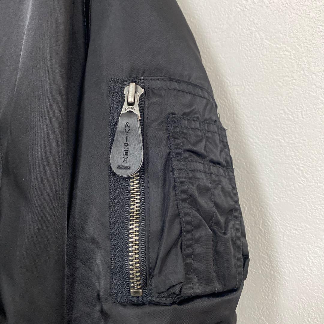 AVIREX 黒　ミリタリージャケット