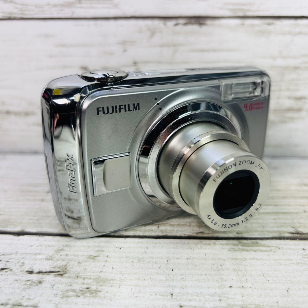 【動作良好】富士フイルム デジタルカメラA900 シルバー