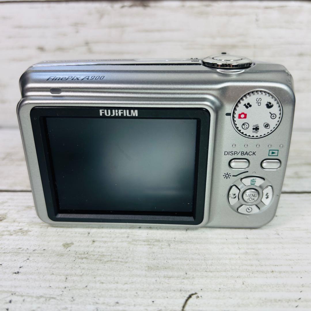 【動作良好】富士フイルム デジタルカメラA900 シルバー