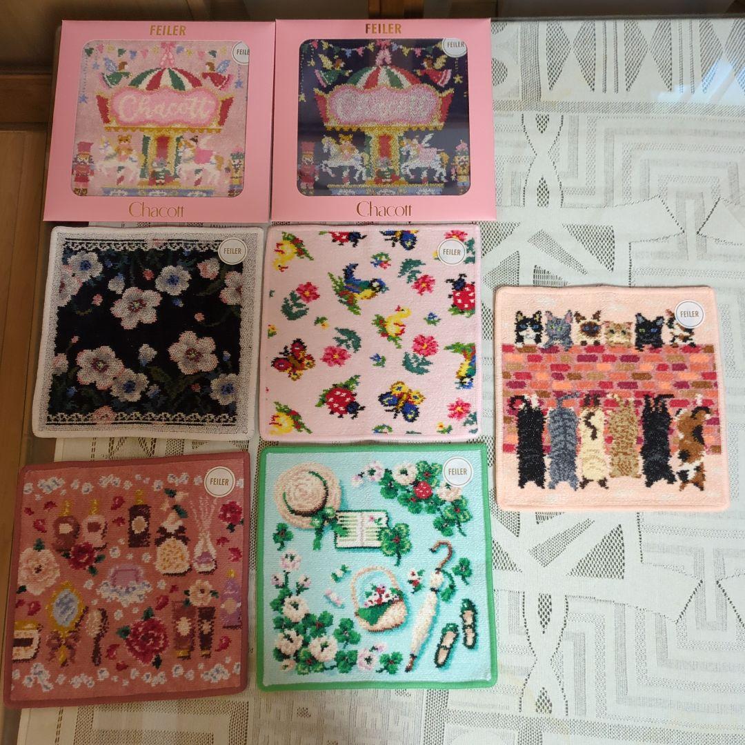 フェイラータオルハンカチ7枚セット