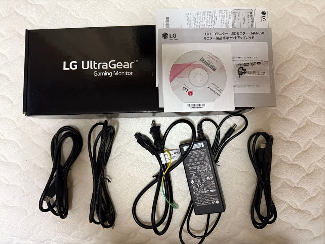 LGゲーミングモニター　34gn850-b