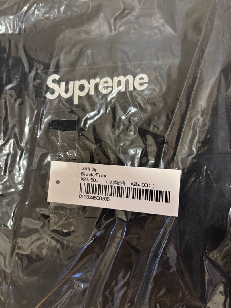 バッグ Supreme 25SS Duffle Bag \"Black\"