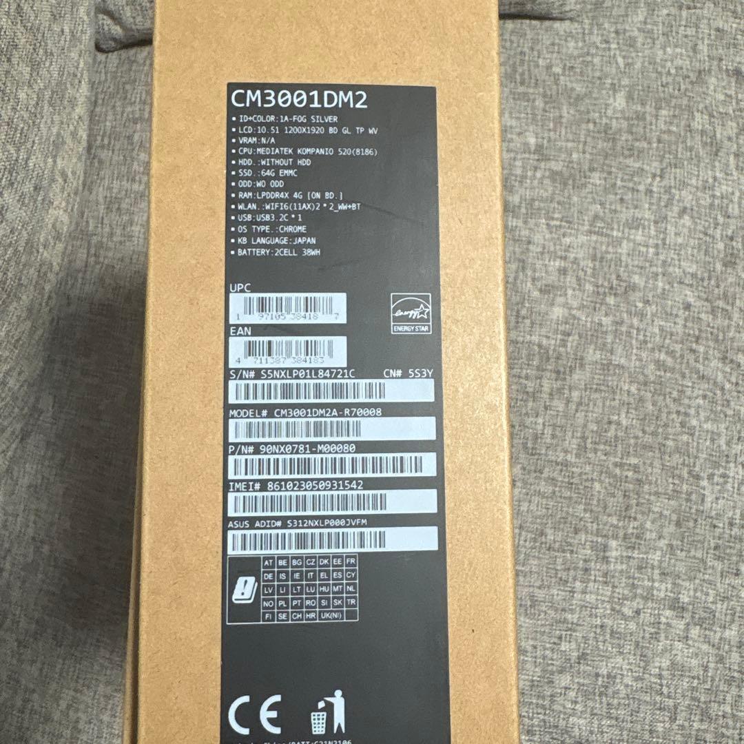 ASUS Chromebook 10.5インチ　64G