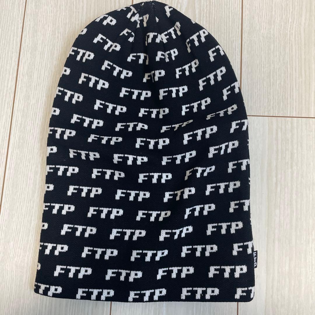 FTP ロゴ ニット帽・ビーニー 覆面 スキーマスク 未使用保管品