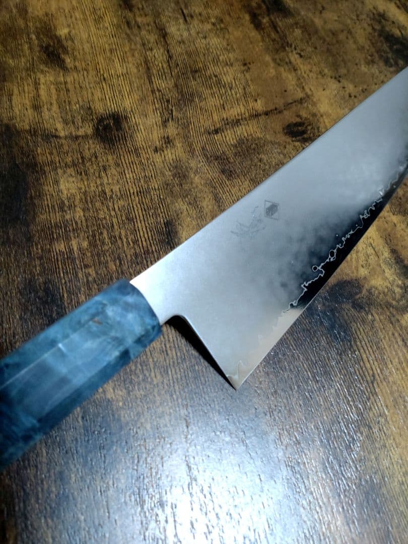 関　打刃物　寛丈　SG2 粉末ハイス 切付和　牛刀 240mm