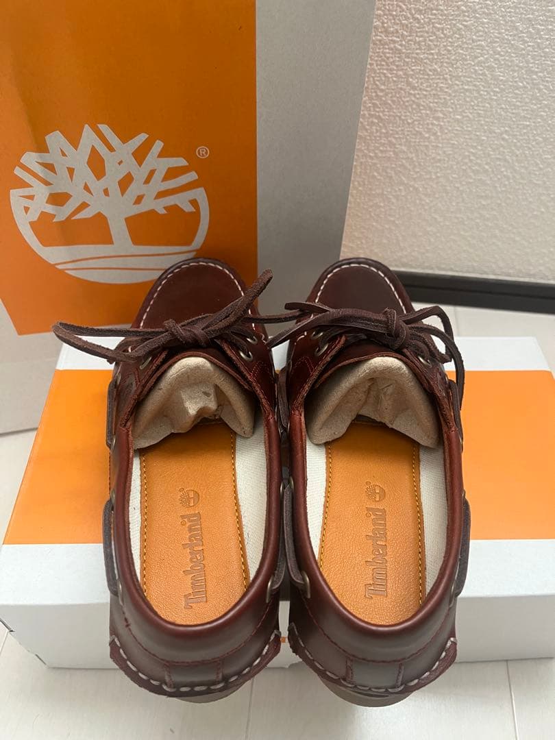 【希少品】Timberland 3eyeバーガンディー　デッキシューズ