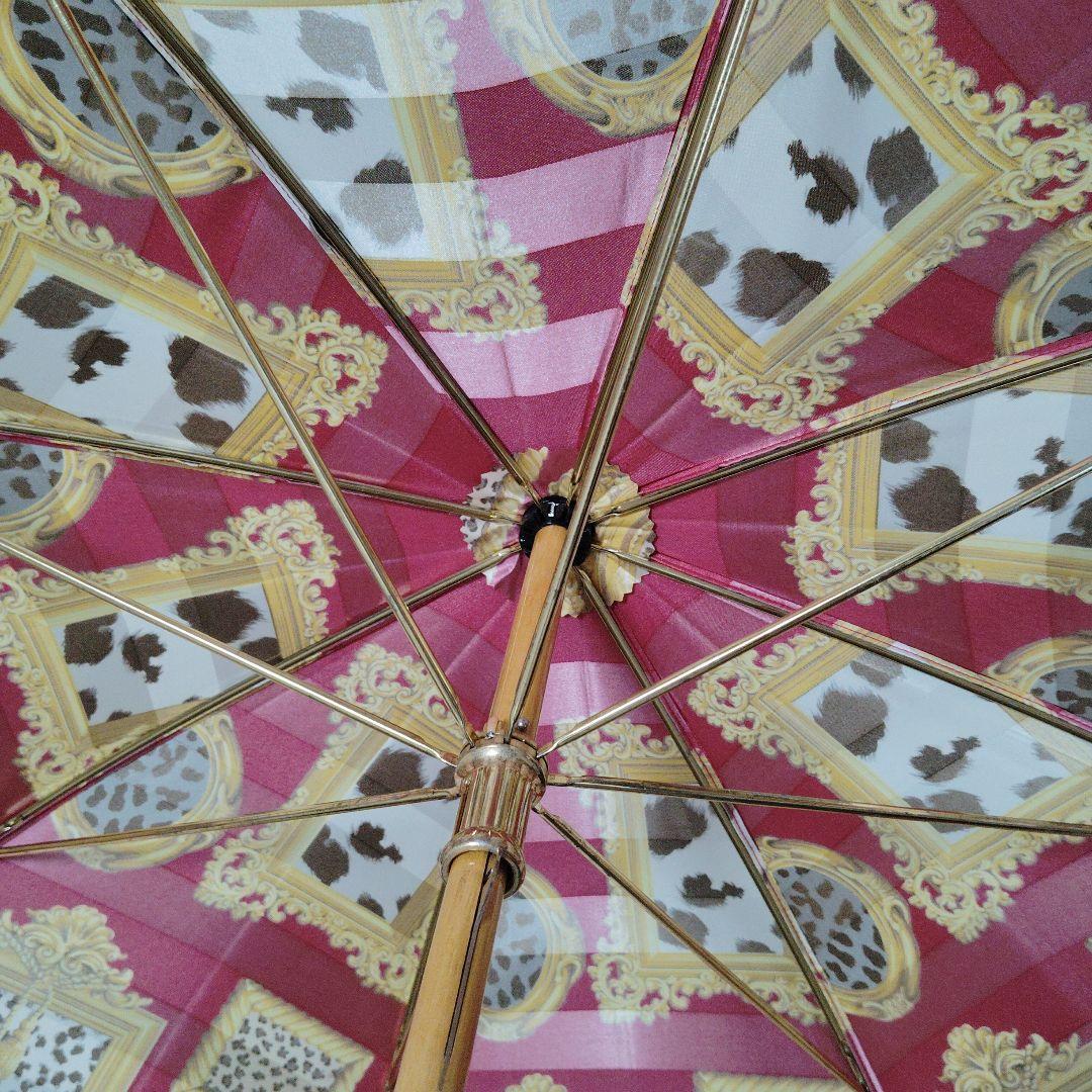 Christian Dior　ディオール　雨傘　レディース　ゴシック柄　ヒョウ柄