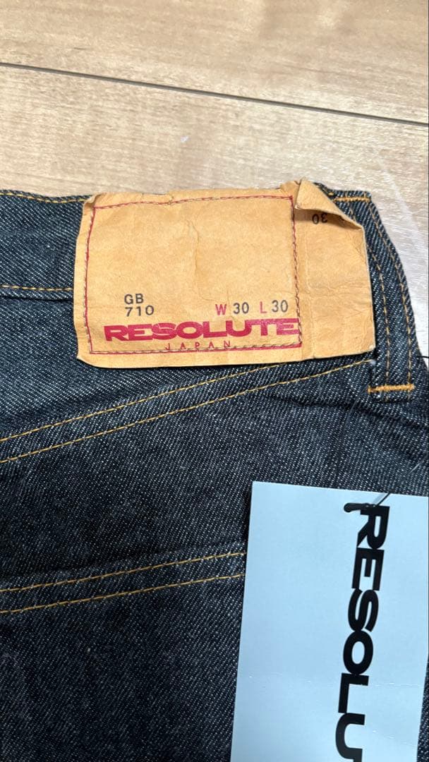 RESOLUTE 15周年限定 GB710 ジーンズ