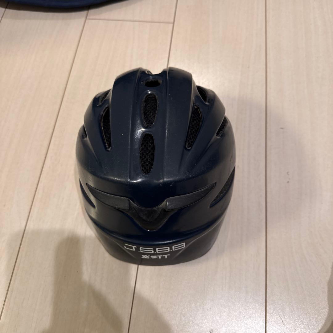 ZETT JSBB キャッチャー用防具セット ネイビー