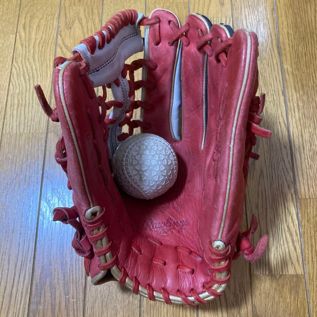 Rawlings 軟式グローブ GR8FHG7 レッド