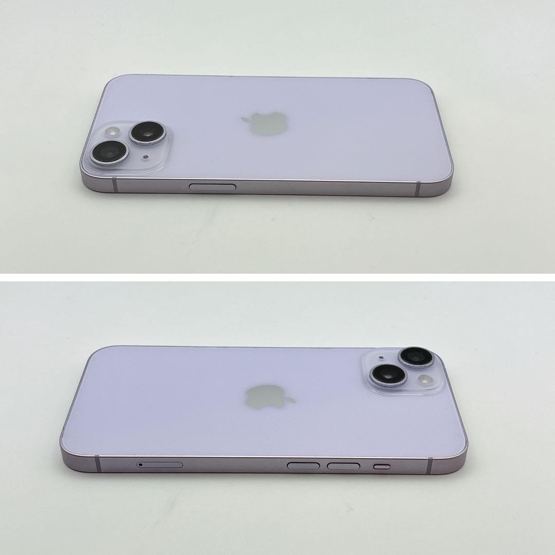 美品✨iPhone 14 128GB パープル SIMフリー 動作確認済