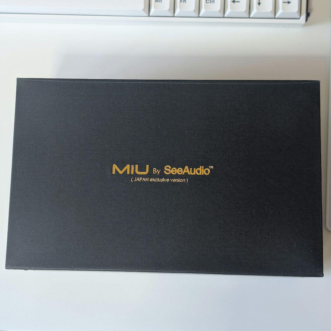 イヤホン SeeAudio MiU (JAPAN exclusive version)