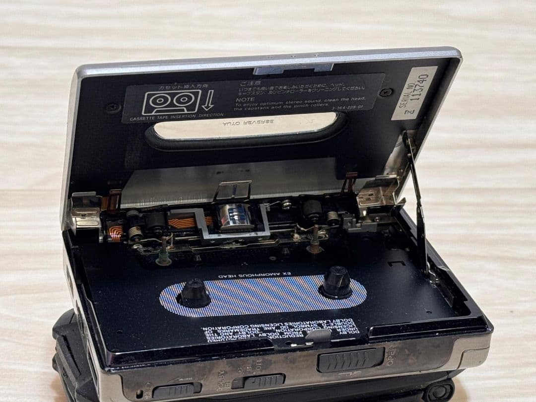 SONY WALKMAN カセットプレーヤー シルバー WM-DX100