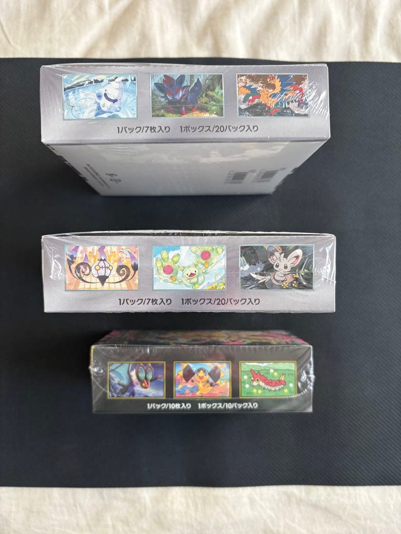 ポケカ　ブラックボルト　ホワイトフレア　MEGAドリームex シュリンク付