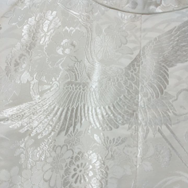 白無垢打掛け鶴御所車草木A