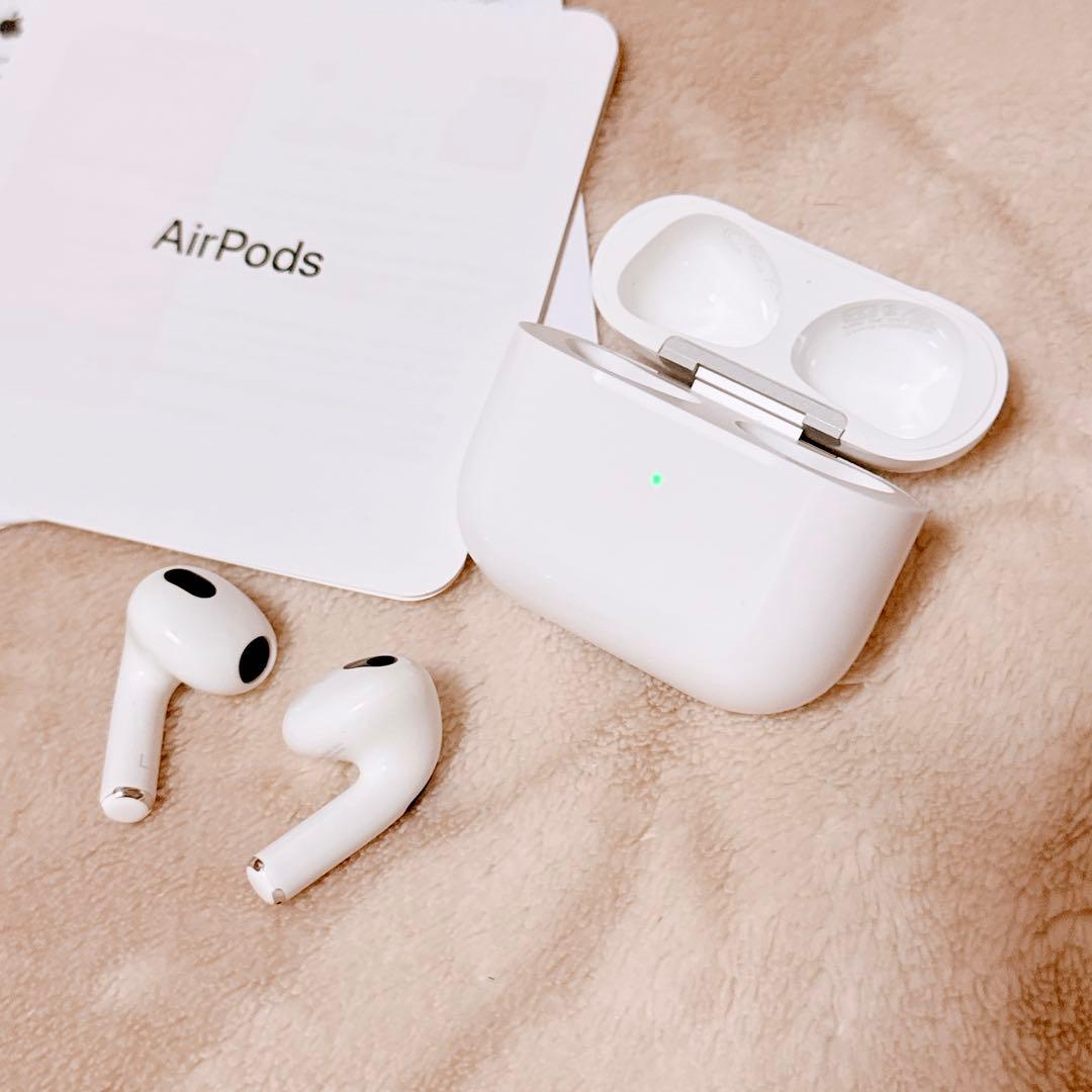 【超美品】クリアな音質で使い勝手抜群◎AirPods第3世代