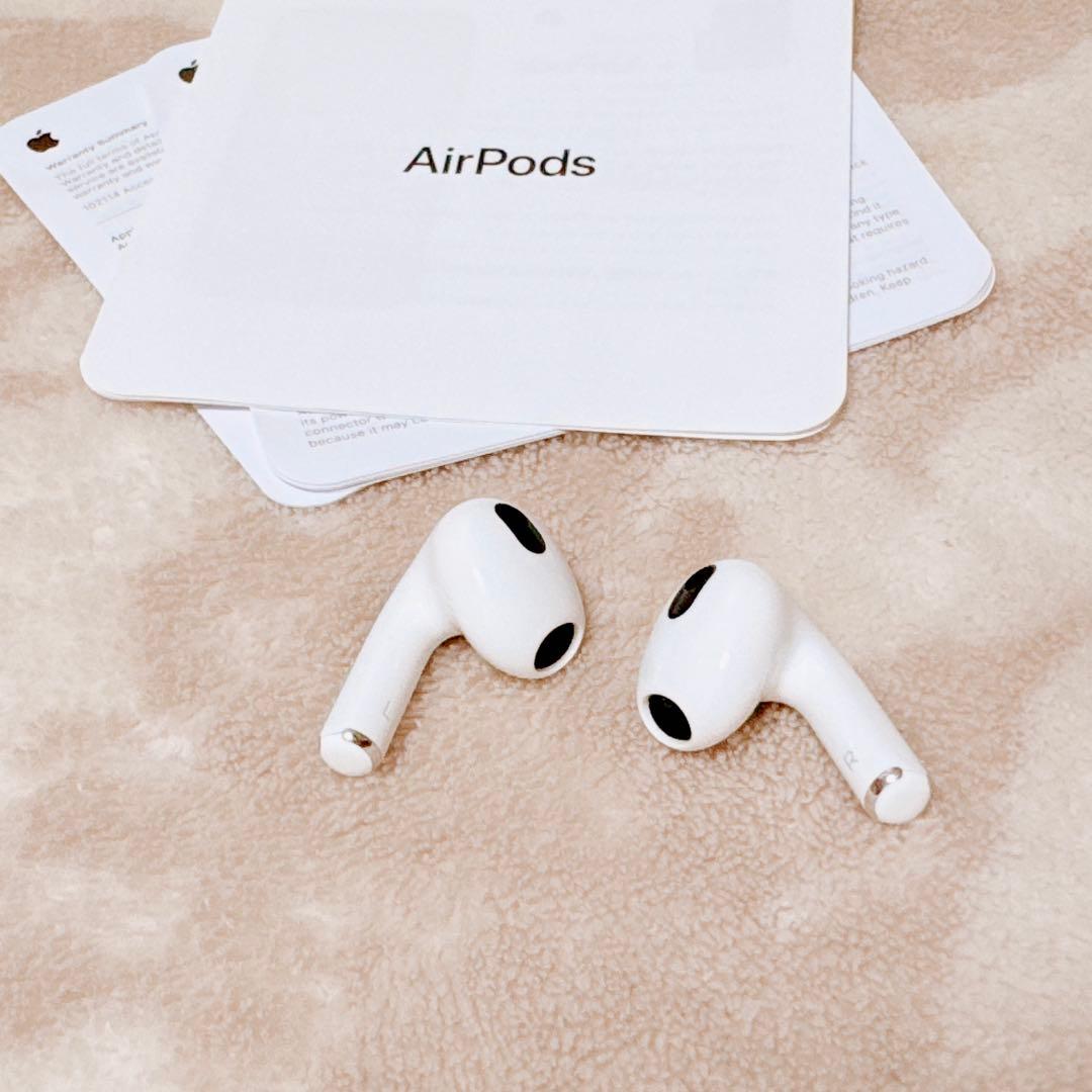 【超美品】クリアな音質で使い勝手抜群◎AirPods第3世代