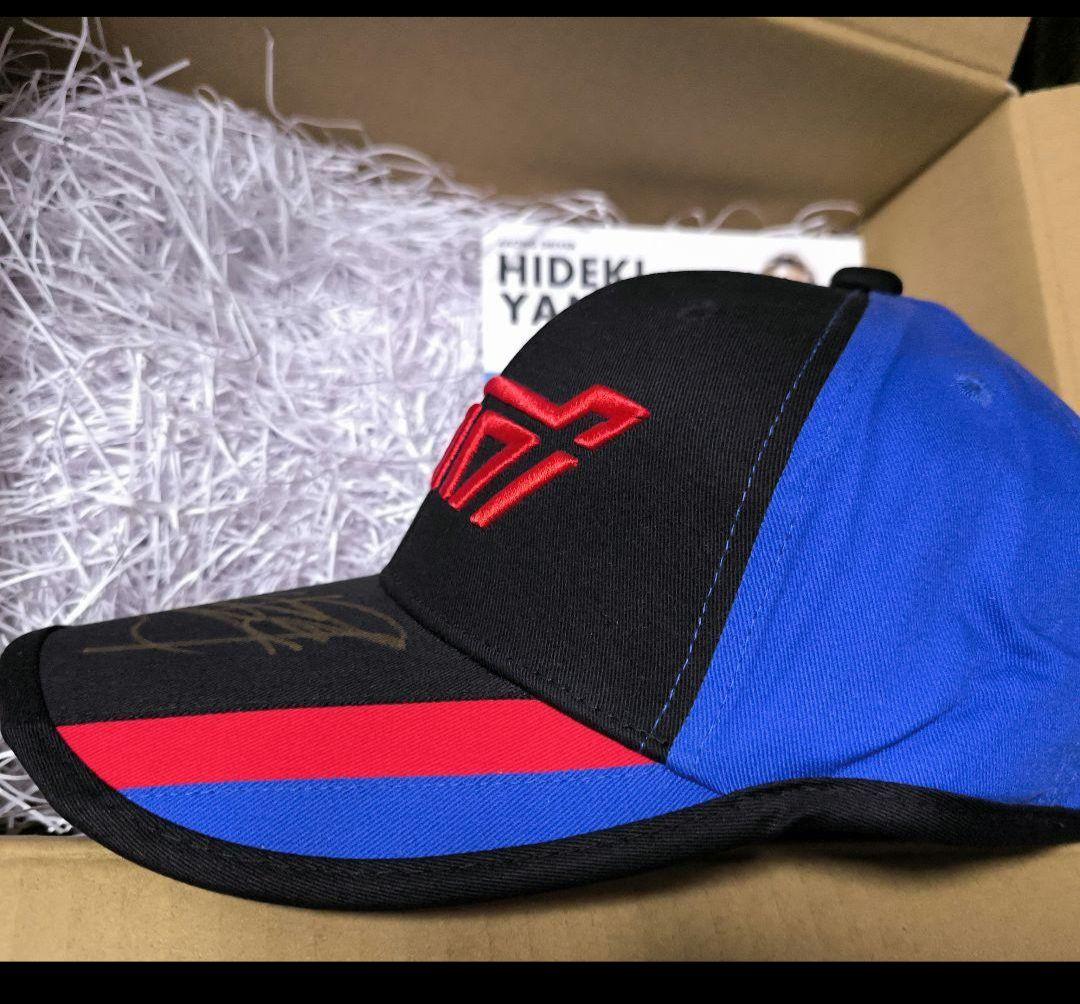 勇*生様 新品未使用　STI 直筆サイン入りキャップ SUBARU　山内英輝