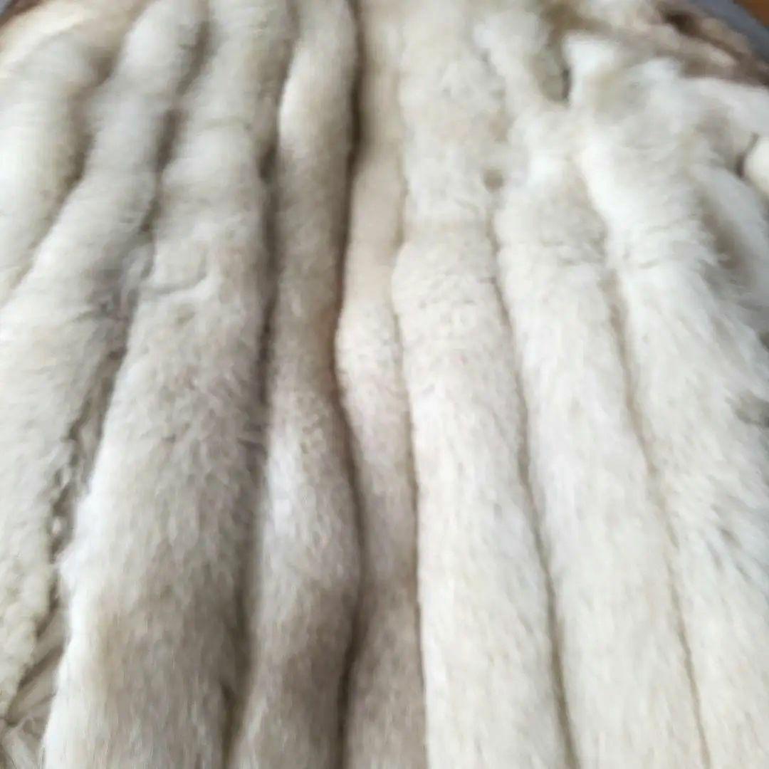 【美品】SAGA FOX サガフォックス ファーコート　毛皮　ショート～ミドル丈