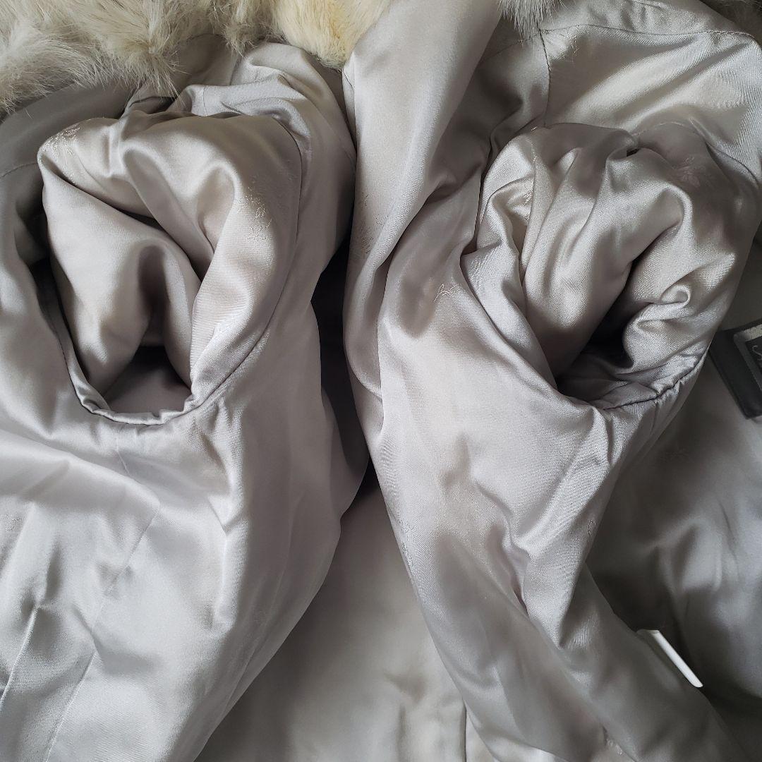 【美品】SAGA FOX サガフォックス ファーコート　毛皮　ショート～ミドル丈