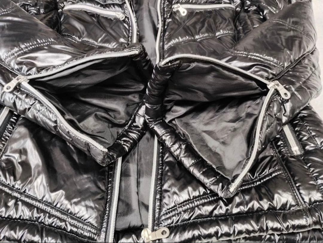 00s archive semantic design fur jacket光沢