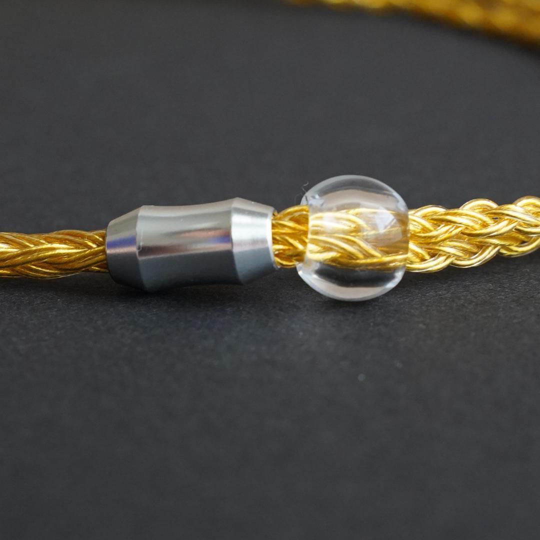 超希少!16芯 金メッキリケーブル C IEM2Pin 0.78mm/3.5mm