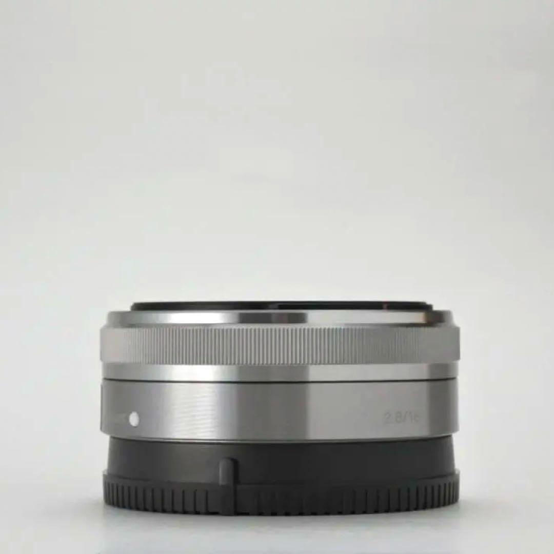 【動作・返品保証】Sony SEL16F28 単焦点 パンケーキレンズ