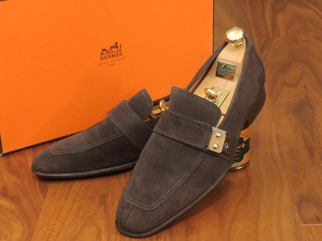 専用品　エルメス最上位ローファー　サックアデペッシュ　39.5　JP24