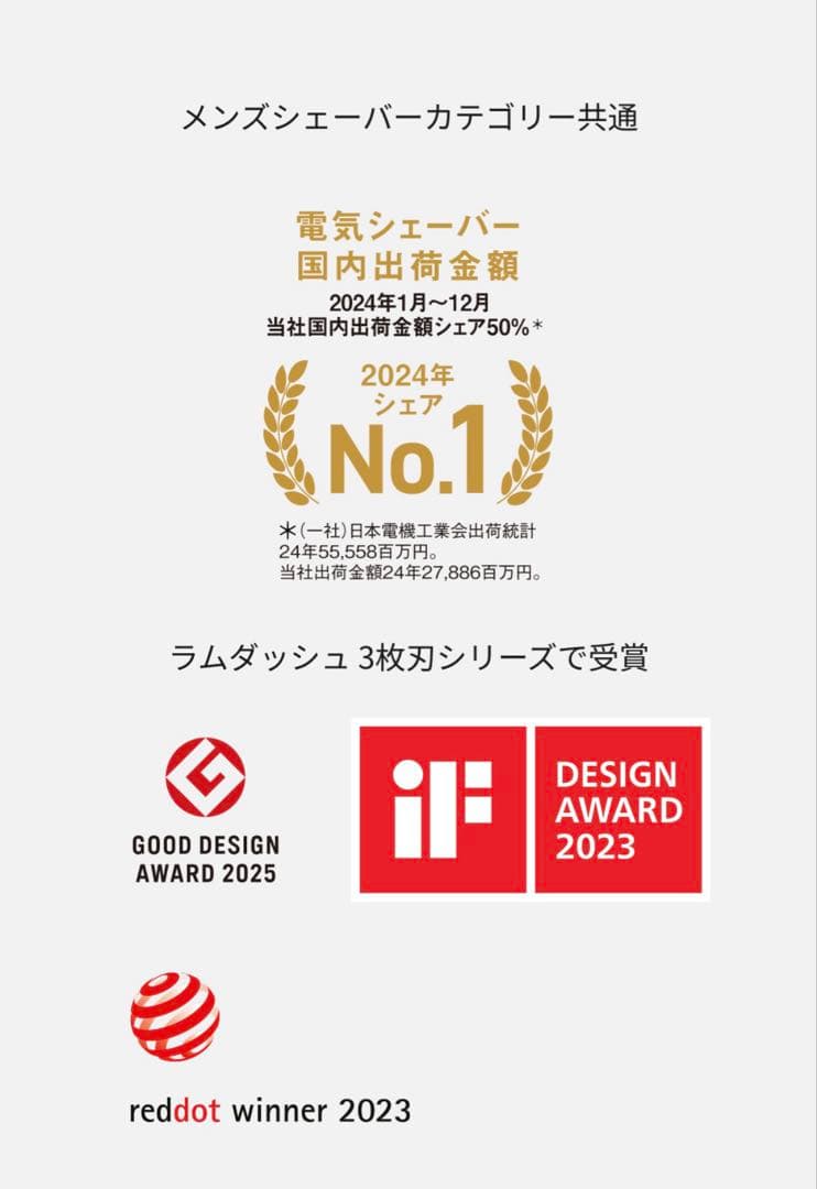 Panasonic メンズ電気シェーバー ES-L360D