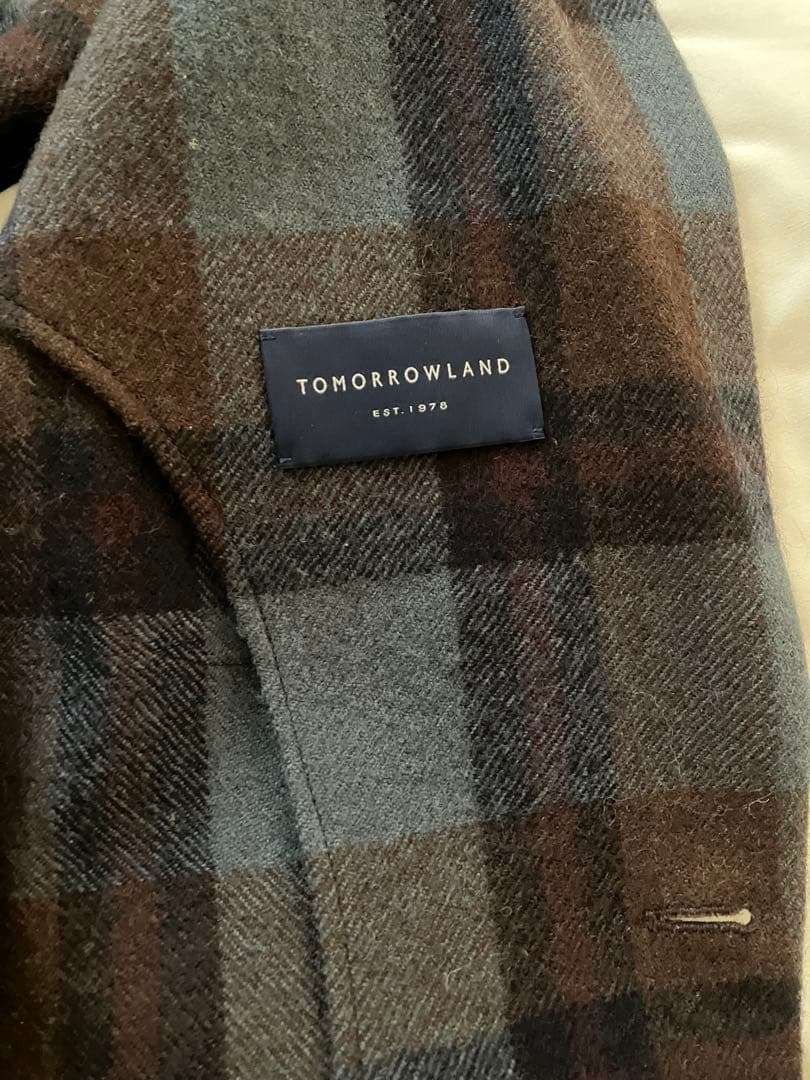 大人雰囲気‼️TOMORROWLAND チェック柄ジャケット