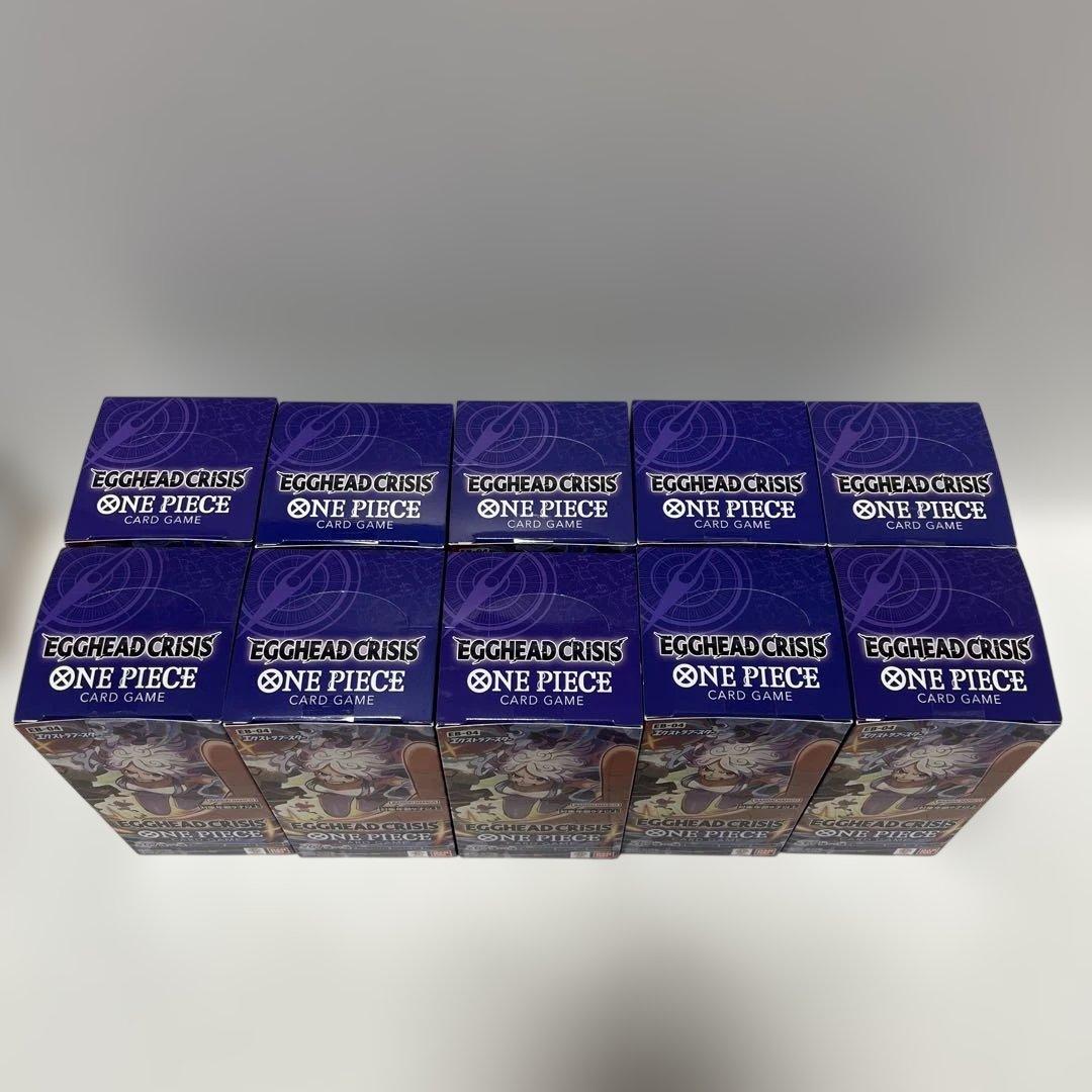 ワンピースカード　EGGHEAD CRISIS 10BOX テープ付　未開封
