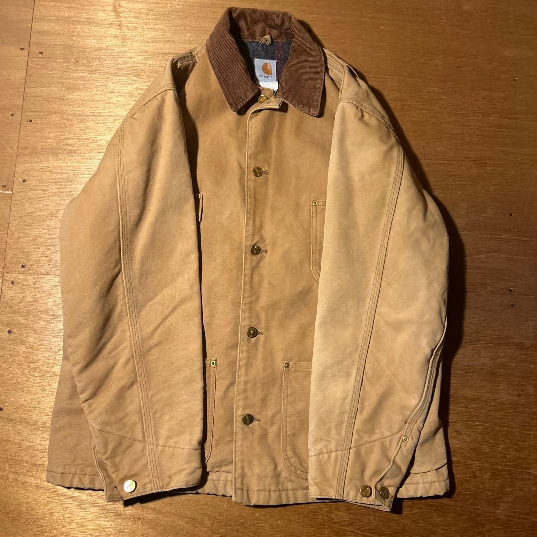 Carhartt ミシガン チョアコート ブラウン