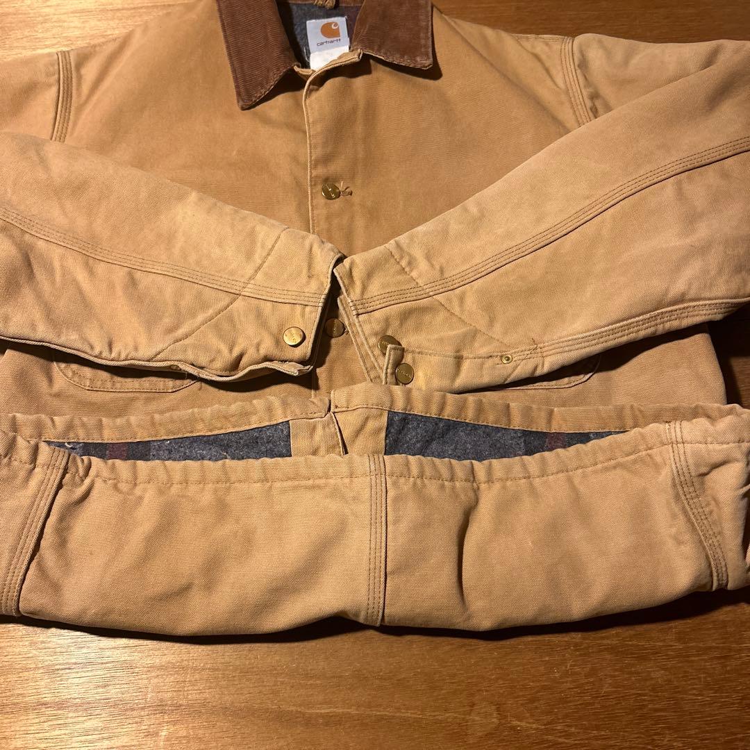 Carhartt ミシガン チョアコート ブラウン