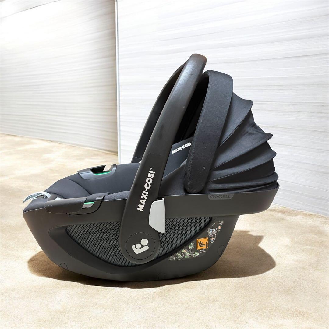 maxi-cosi Pebble360 エッセンシャルブラック　チャイルドシート