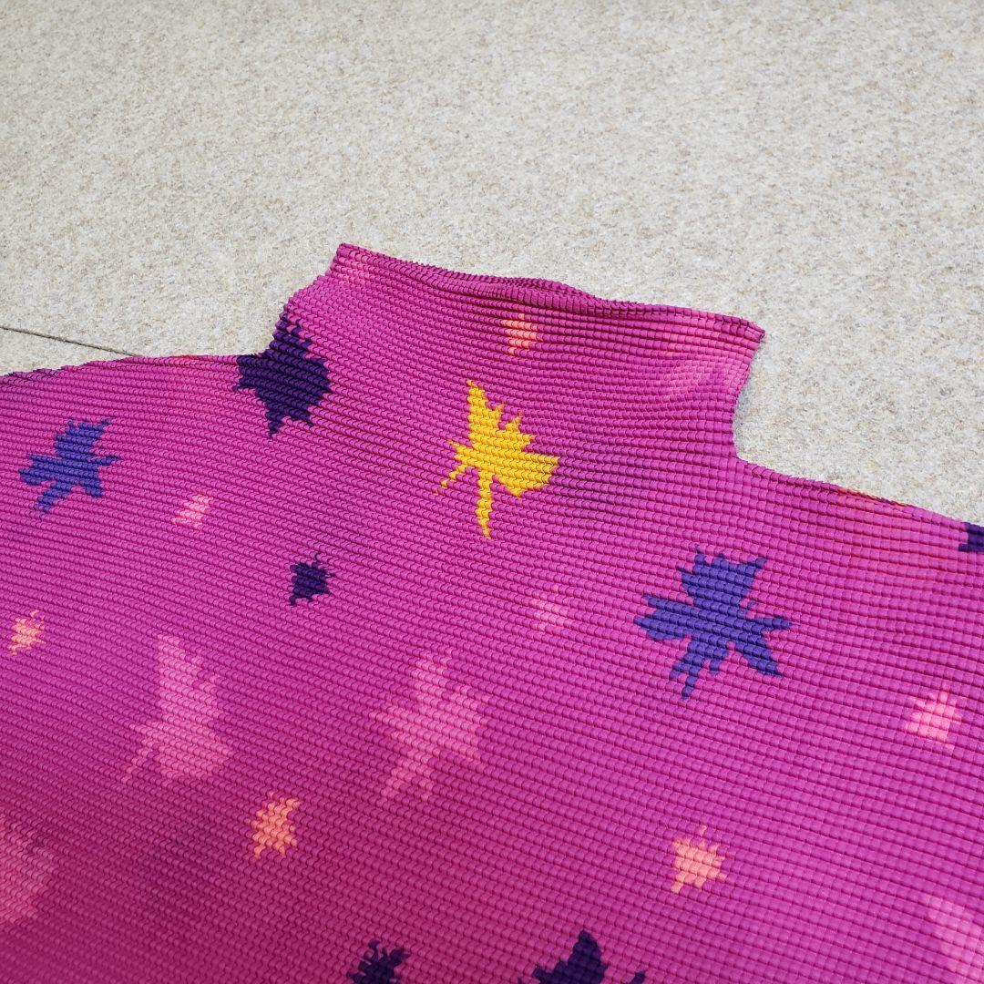 me　イッセイミヤケ　トップス　カットソー　ピンク　y6904i