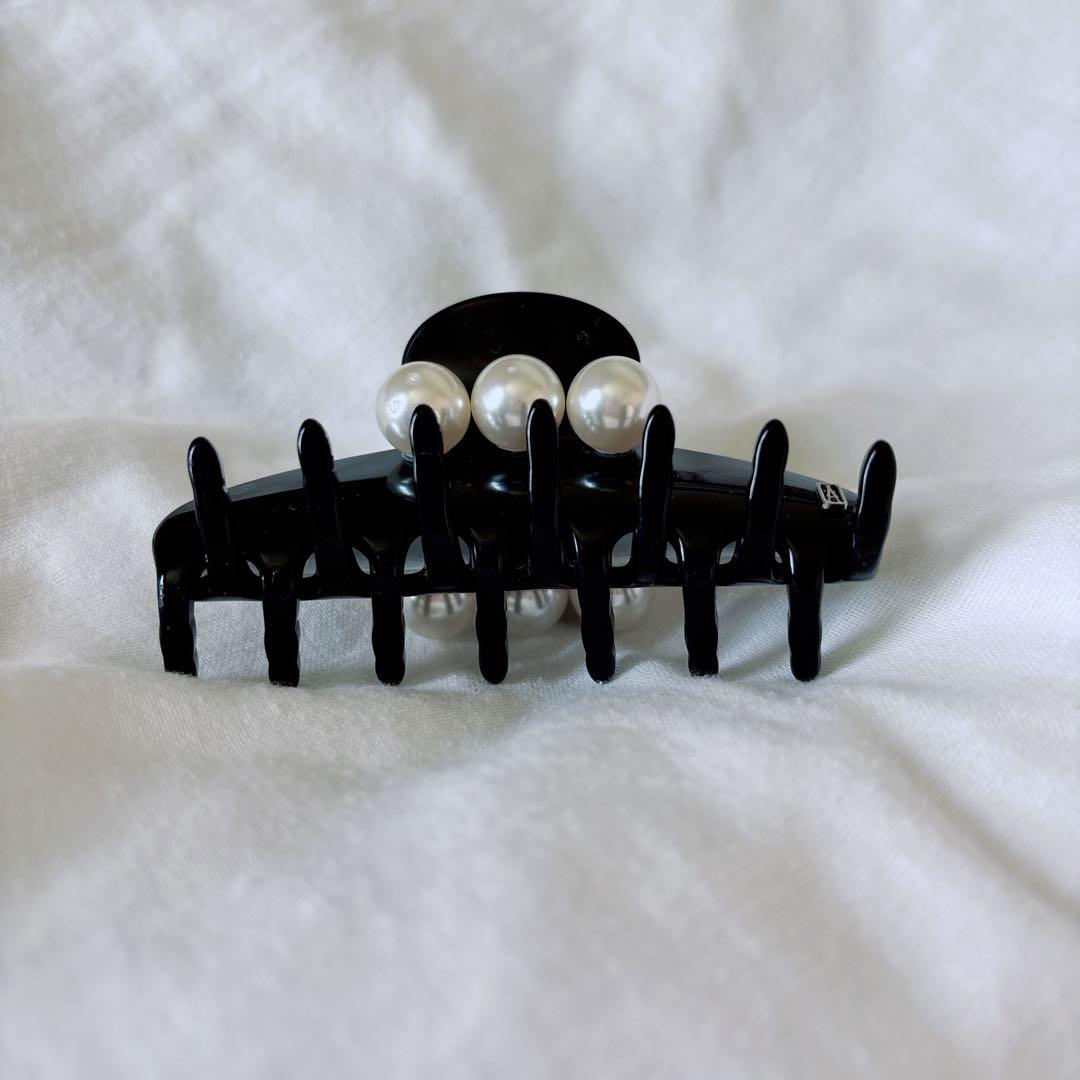 アレクサンドルドゥパリ　パール　ヘアクリップ