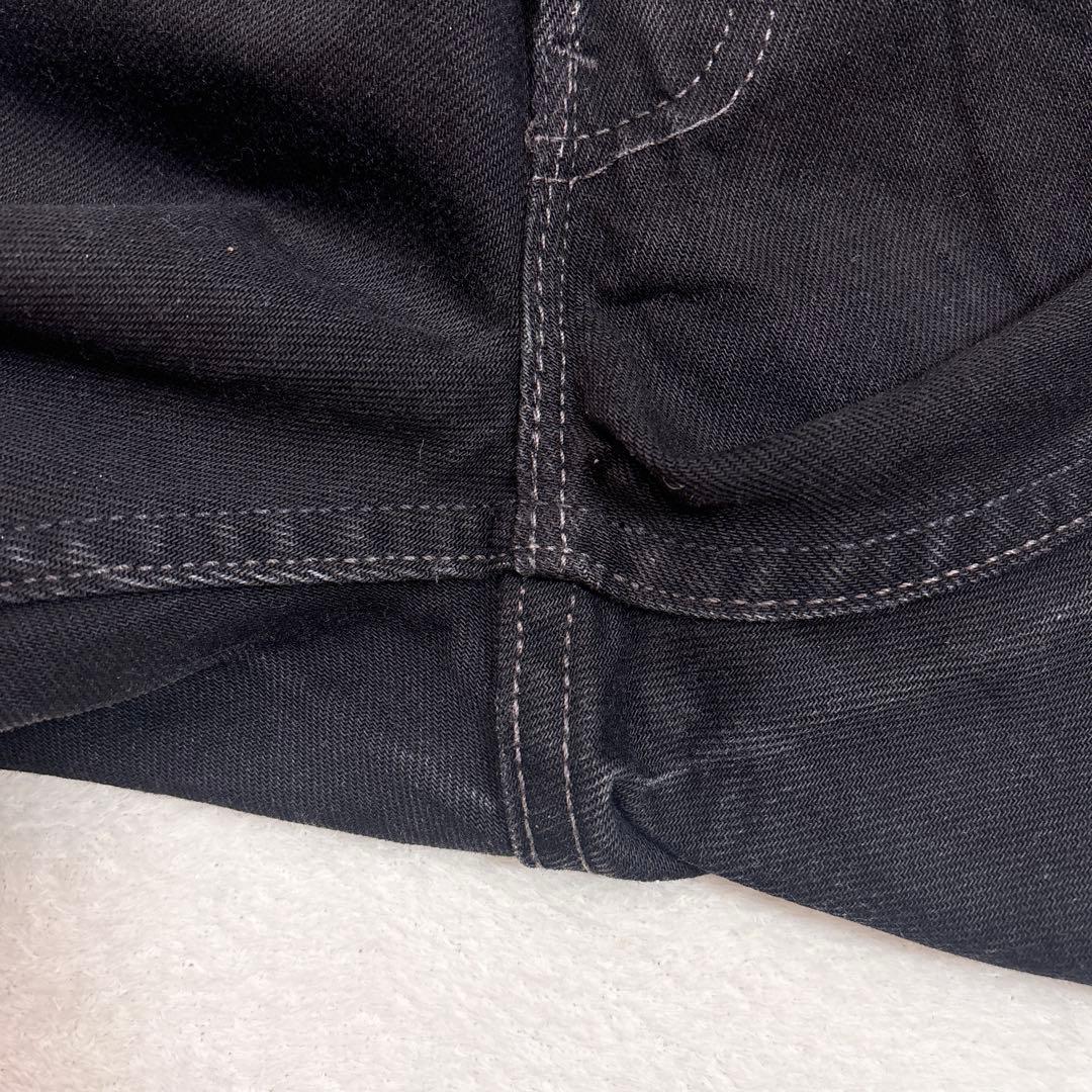 美品 Levi's 501-0660 USA製 後染 ブラック W32