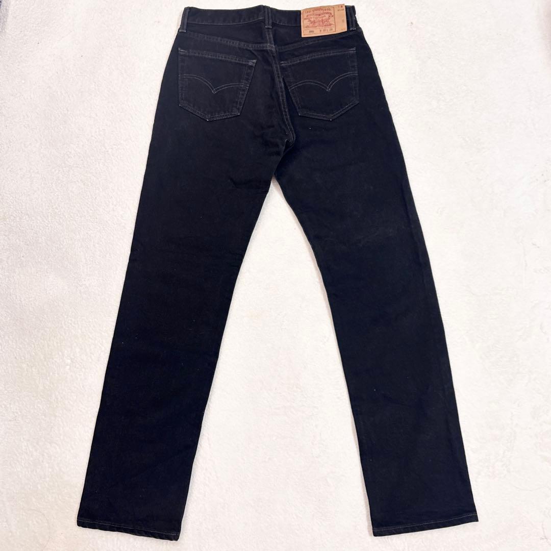 美品 Levi's 501-0660 USA製 後染 ブラック W32