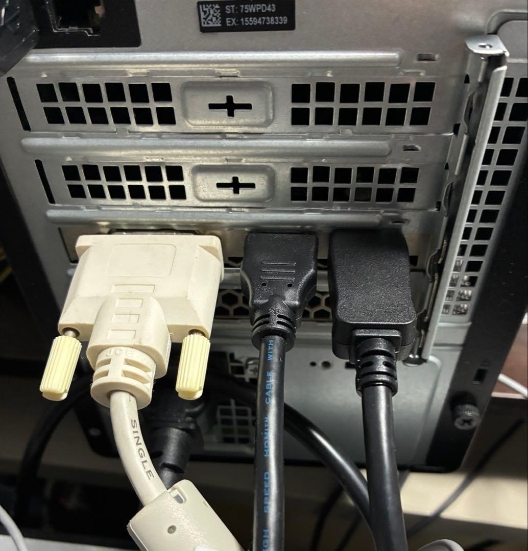 Windowsデスクトップ Dell Inspiron3881 Core i3 GTX1050