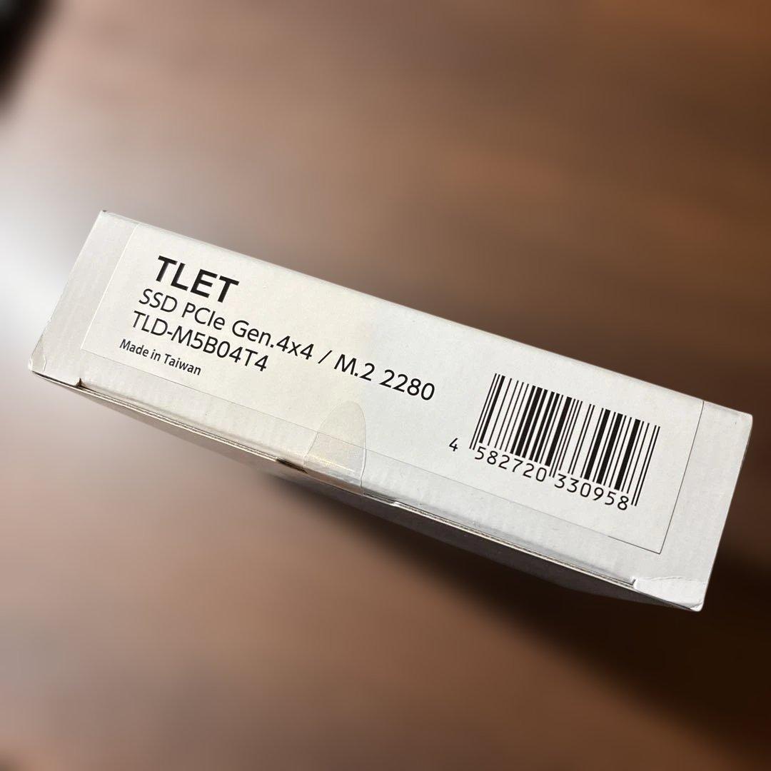 新品未開封 4TB SSD Gen.4 NVMe 東芝エルイー