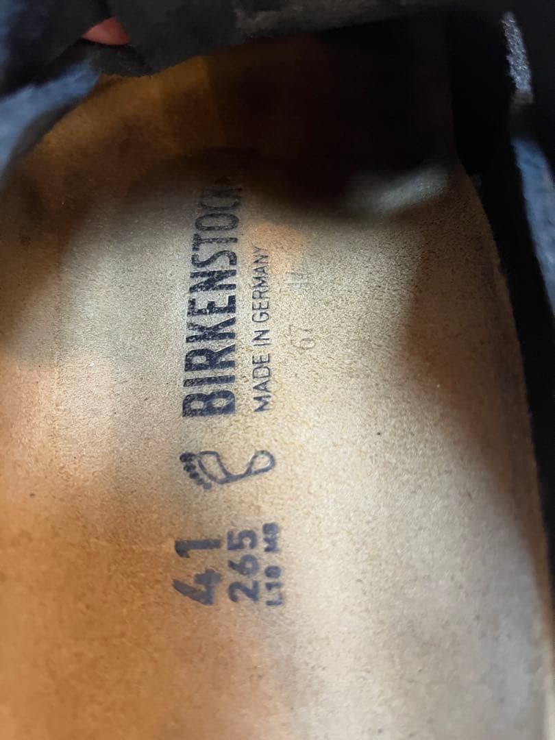 BIRKENSTOCK BOSTON BLACK スエード 41