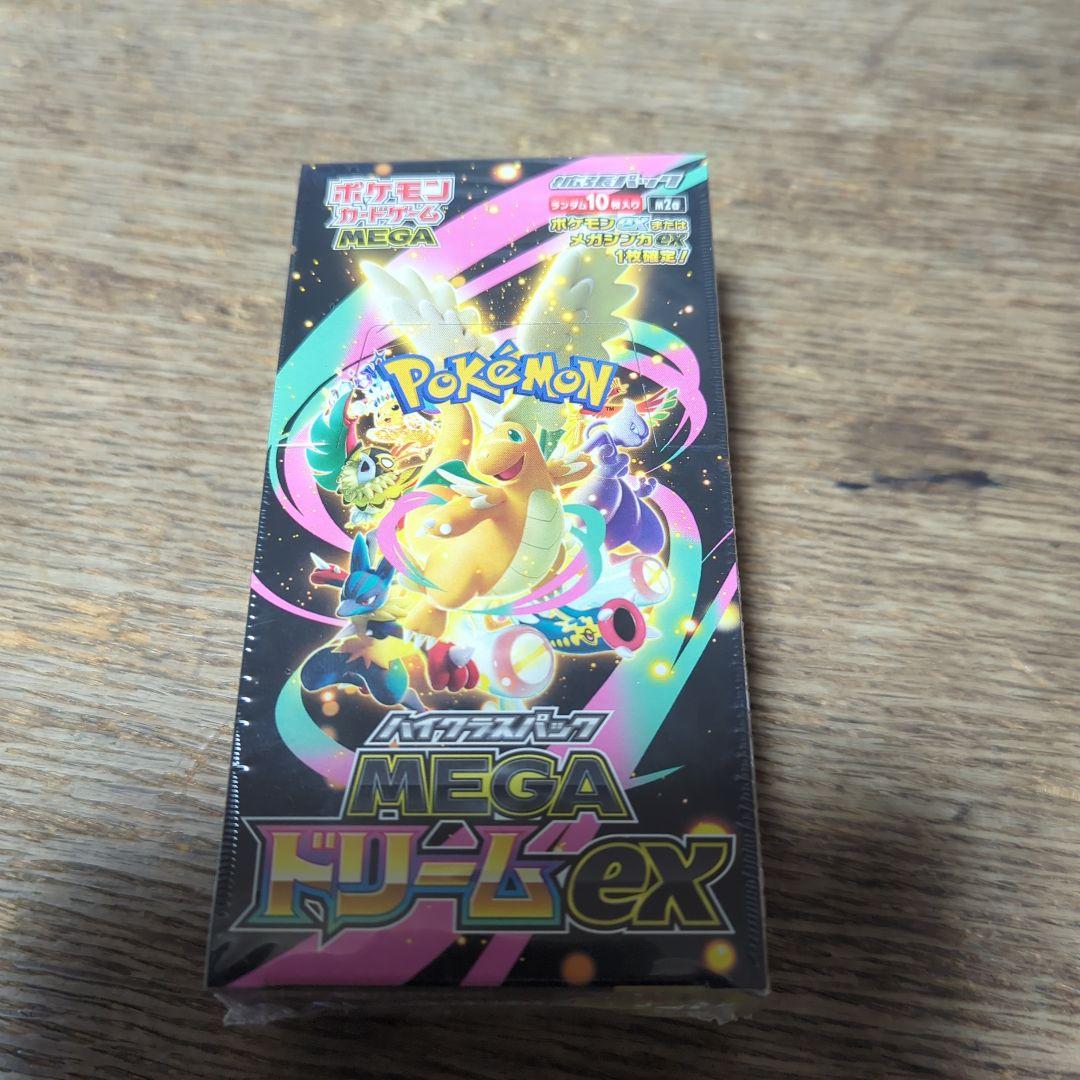 ポケモンカードゲーム MEGAドリームEX 1BOX　シュリンク付