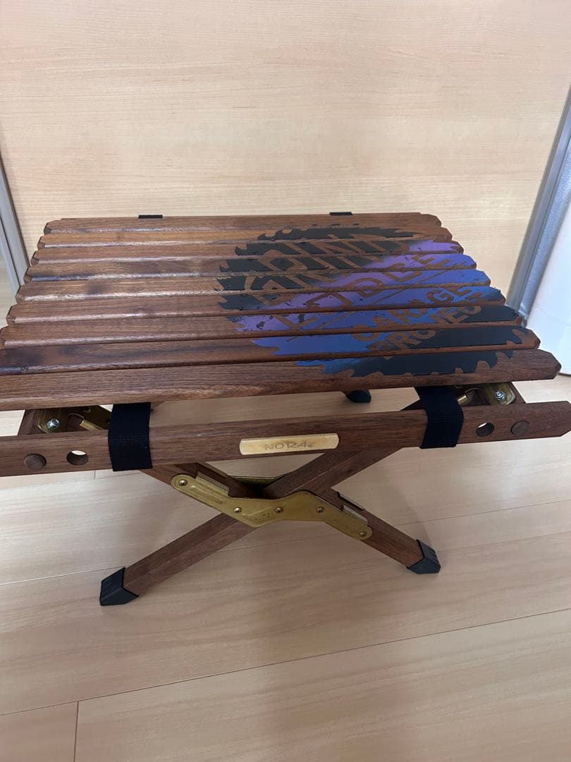 け*う様 Noras サイドテーブル　ウォールナット　真鍮金具