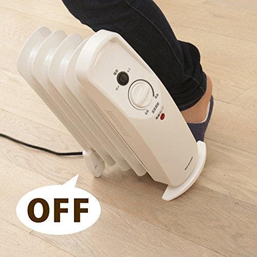 アイリスオーヤマ ヒーター オイルヒーター 3.3畳 ウェーブ型 500W 小b